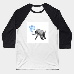 Baby Elephant 2 Baseball T-Shirt